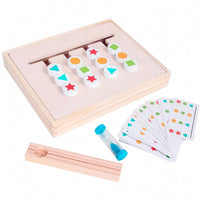 Thumbnail for Montessori Color Matching Wooden Toy (Full Set)
