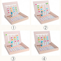 Thumbnail for Montessori Color Matching Wooden Toy (Full Set)