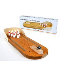 Thumbnail for Wooden Mini Bowling Game