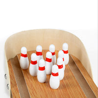 Thumbnail for Wooden Mini Bowling Game