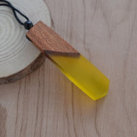 Thumbnail for Wood Resin Necklace Pendant