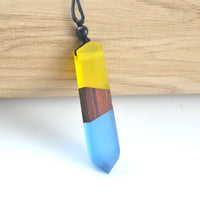 Thumbnail for Wood Resin Necklace Pendant