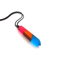 Thumbnail for Wood Resin Necklace Pendant