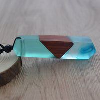 Thumbnail for Wood Resin Necklace Pendant