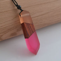 Thumbnail for Wood Resin Necklace Pendant
