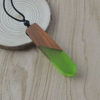 Thumbnail for Wood Resin Necklace Pendant