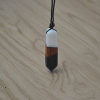 Thumbnail for Wood Resin Necklace Pendant