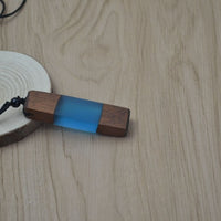 Thumbnail for Wood Resin Necklace Pendant