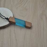 Thumbnail for Wood Resin Necklace Pendant