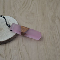 Thumbnail for Wood Resin Necklace Pendant