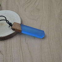 Thumbnail for Wood Resin Necklace Pendant