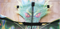 Thumbnail for Green Dinosaur long tail kite