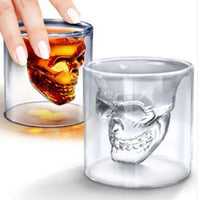 Thumbnail for Skull Skeleton Beer Glass Cup