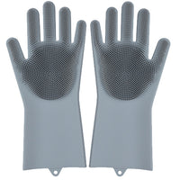 Thumbnail for 2pcs Silicone Cleaning Gloves
