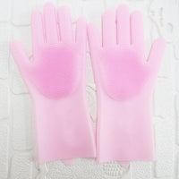 Thumbnail for 2pcs Silicone Cleaning Gloves