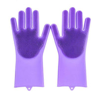 Thumbnail for 2pcs Silicone Cleaning Gloves