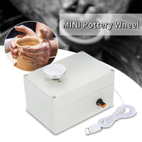 Thumbnail for 6.5cm Electric USB Pottery Pottery Wheel Ceramic Machine
