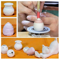 Thumbnail for 6.5cm Electric USB Pottery Pottery Wheel Ceramic Machine