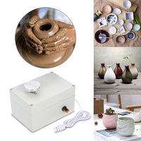 Thumbnail for 6.5cm Electric USB Pottery Pottery Wheel Ceramic Machine