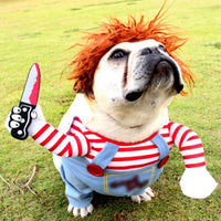 Thumbnail for Deadly Doll Dog Halloween Costume