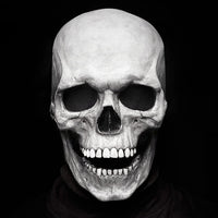 Thumbnail for Full Head Skull Mask With Movable Jaw