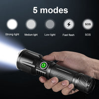 Thumbnail for 60000LM Most Powerful LED Flashlight