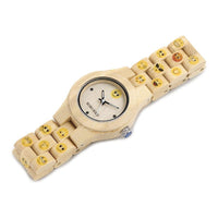 Thumbnail for Lovely emoji Wooden Watch With Wooden BOX