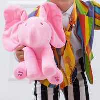 Thumbnail for NEW! Peek-A-Boo Elephant Plush Doll
