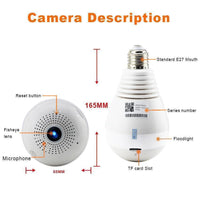 Thumbnail for Wireless 360 Degree Panoramic Fish Eye Camera