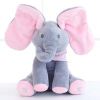 Thumbnail for NEW! Peek-A-Boo Elephant Plush Doll