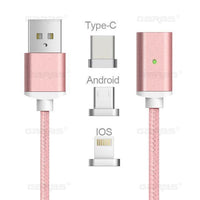 Thumbnail for 3in1 Magnetic Type-C Charging Cable for Android and iPhone