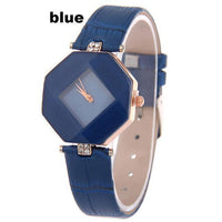 Thumbnail for Gem Cut Crystal Wrist Watch For Womens