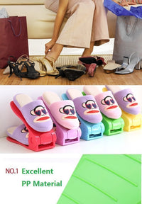 Thumbnail for Colorful Space Saving Shoe Organizer