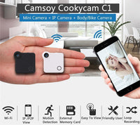 Thumbnail for HD Wifi Wearable IP Mini Camera