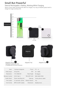Thumbnail for HD Wifi Wearable IP Mini Camera