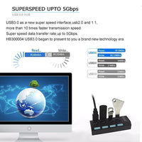 Thumbnail for 7 USB Ports Hub 3.0