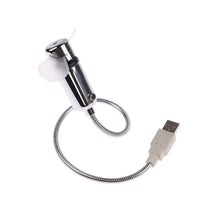 Thumbnail for Adjustable USB LED Fan Desktop Clock