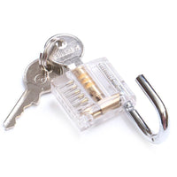 Thumbnail for Transparent Padlock With Broken Key