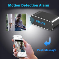 Thumbnail for Motion Sensor WiFi Table Clock Mini Camera 1080P HD