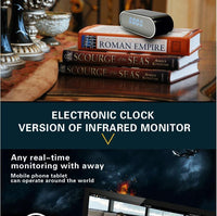 Thumbnail for Motion Sensor WiFi Table Clock Mini Camera 1080P HD