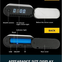 Thumbnail for Motion Sensor WiFi Table Clock Mini Camera 1080P HD