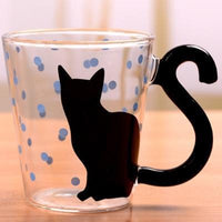 Thumbnail for Lovely Cat Glass Mug
