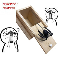 Thumbnail for Wooden Spider Prank Box