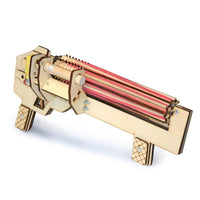 Thumbnail for Rubber Band Wooden Machine Gun