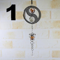 Thumbnail for Creative Wind Chimes Spinner Spiral Rotating Crystal Hanging Ball