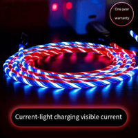 Thumbnail for LED Flowing Light Charging Cable