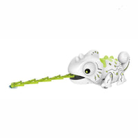 Thumbnail for RC Robotic Chameleon Toy with Multi Colored LED Lights and Bug Catching Action