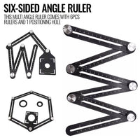 Thumbnail for MULTI ANGLE MEASURING RULER 6-SIDE FOLDING