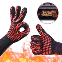 Thumbnail for 1472°F EXTREME HEAT RESISTANT BBQ FIREPROOF GLOVES