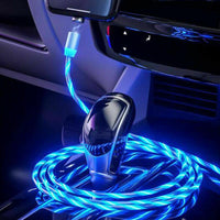 Thumbnail for Magnetic Absorption LED Flowing Light Fast Charging Cable